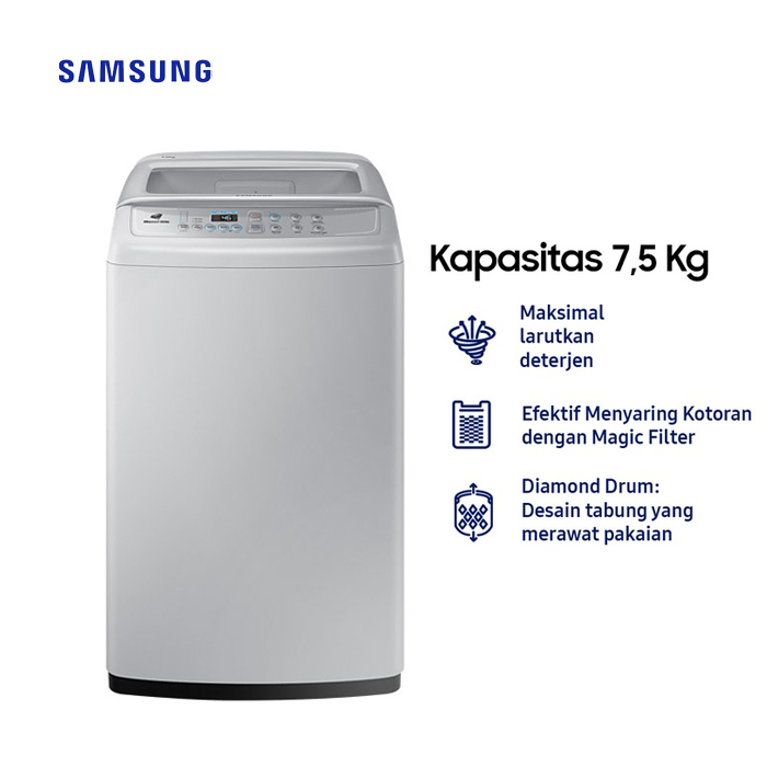 Samsung Mesin Cuci Top Loading 7.5 KG - WA75H4200SG